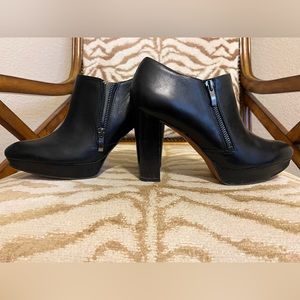 Stylish Franco Sarto Women’s Black Sheila Platform Bootie